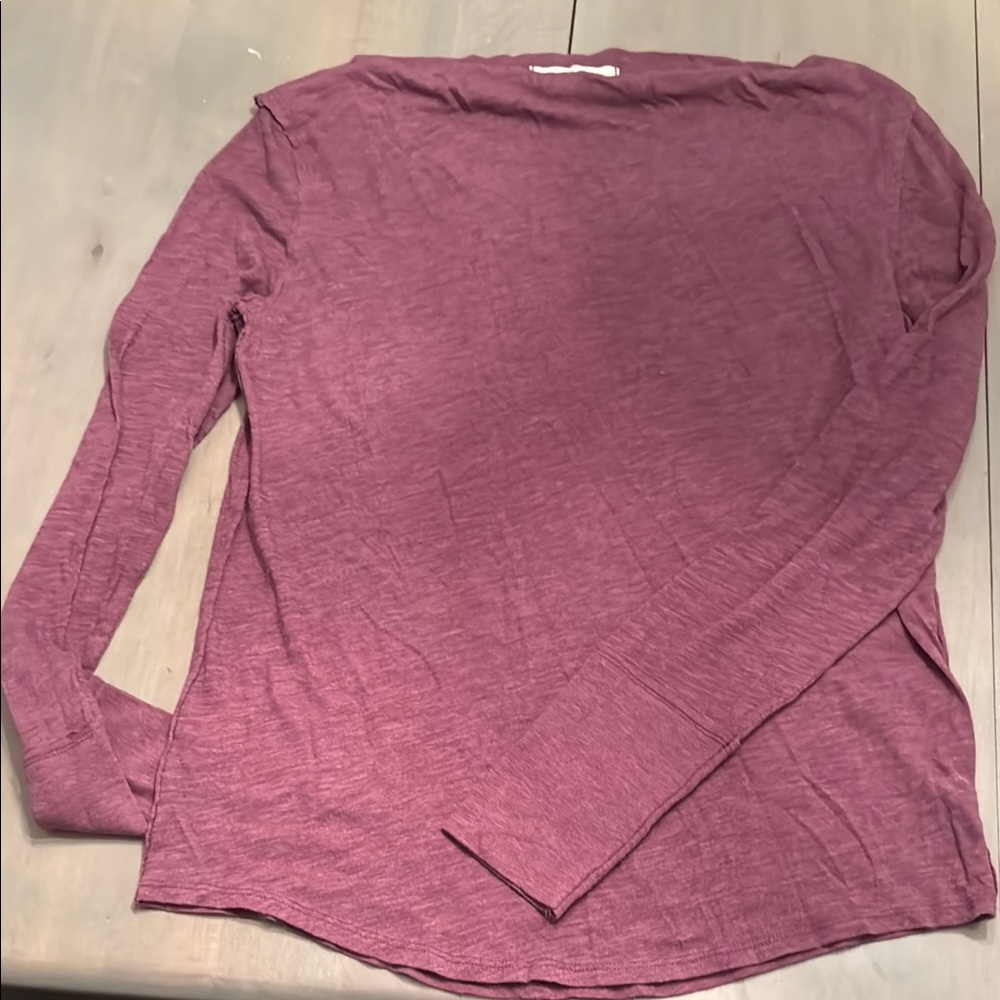We The Free Plum Long Sleeve Top - Picture 3 of 3